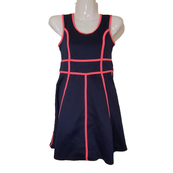 Bonnie Jean Dresses & Skirts - Bonnie Jean Women's Navy Sleeveless Fit & Flare Dress Size 12 W005